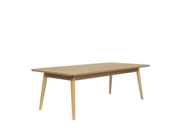 Table basse en bois clair rectangle