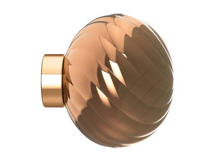 Tom Dixon Whirl Wandleuchte Ø30 cm Kupfer
