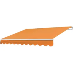 Mendler Ersatz-Bezug für Markise T792, Gelenkarmmarkise Ersatzbezug Sonnenschutz, 5x3m ~ Acryl terracotta