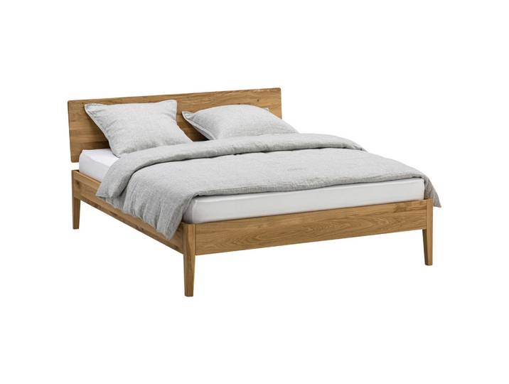 Boxxx Bett, Eiche, Holz, Eiche, massiv, 180x200 cm, für Lattenrost geeignet, in verschiedenen Größen erhältlich, Schlafzimmer, Betten, Doppelbetten
