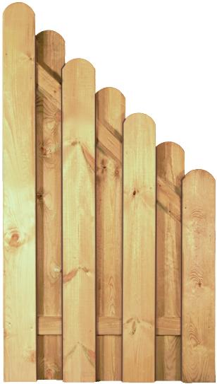 TETZNERJENT DAAN-Serie Bogen grün 90 x 160/90 cm, Abschluß 08436328