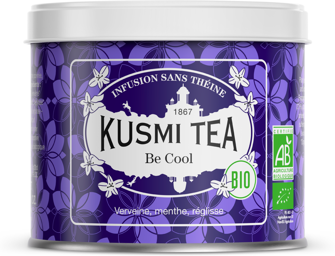 Be Cool bio - Kräutertee Pfefferminze, süßholz, verbene, bio - Kusmi Tea