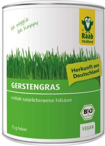 Raab Vitalfood Verde De Cebada Polvo Bio 75 g