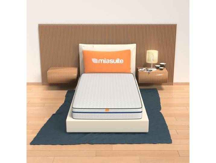 miasuite i sogni italiani Matratze 85x195 Höhe 22 cm - Memory Foam, Milbenhemmend, Hypoallergen Easy