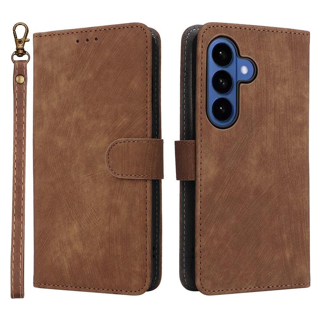Cover-Discount Galaxy S26 - Ledertasche mit RFID Blocker (Samsung Galaxy S26) (67720051)