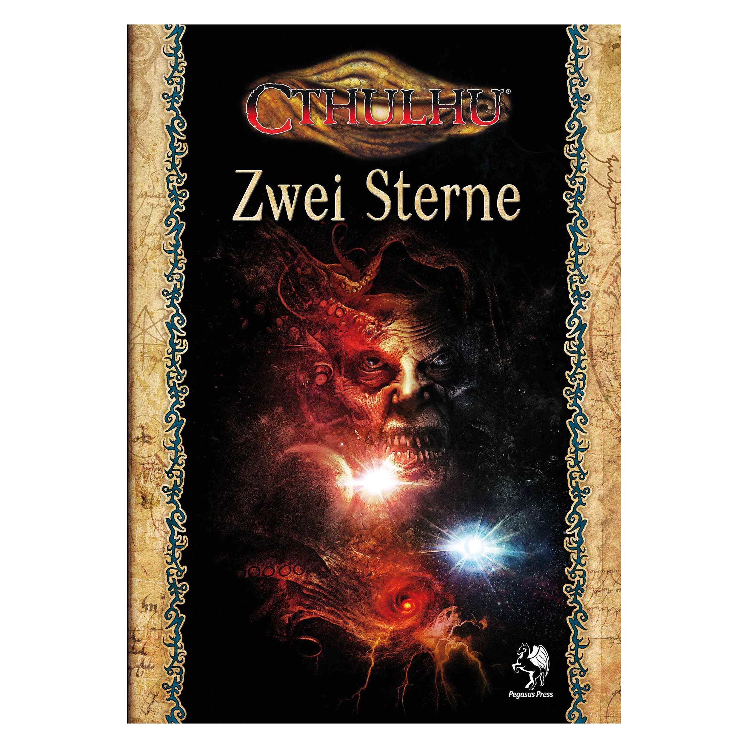 Pegasus Cthulhu: Zwei Sterne (Softcover) (Deutsch, 3 - 6 Spieler) (405839)