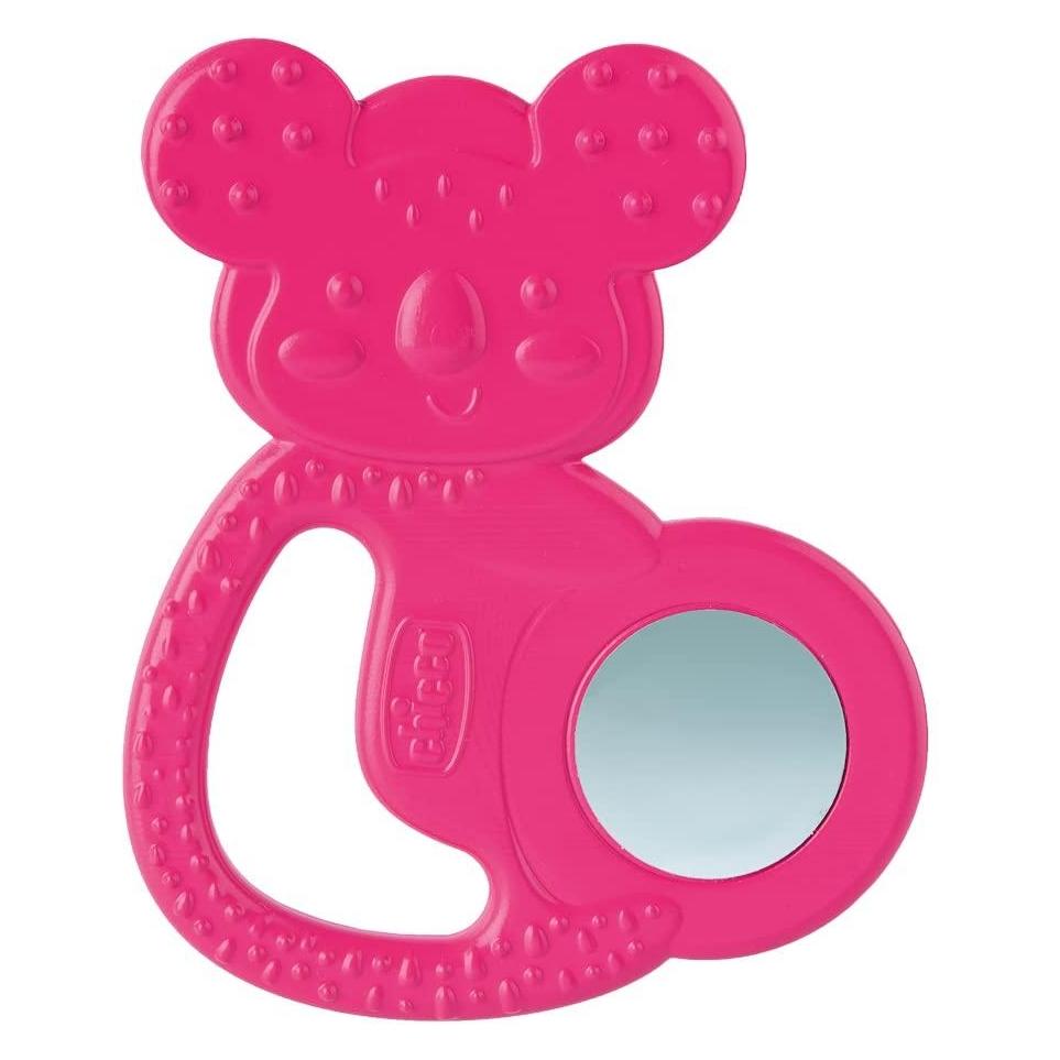 Chicco Kühlbeissring mit Edelstahlabsatz - KOALA PINK - 4m+ (4 Monate) (00028150100000)