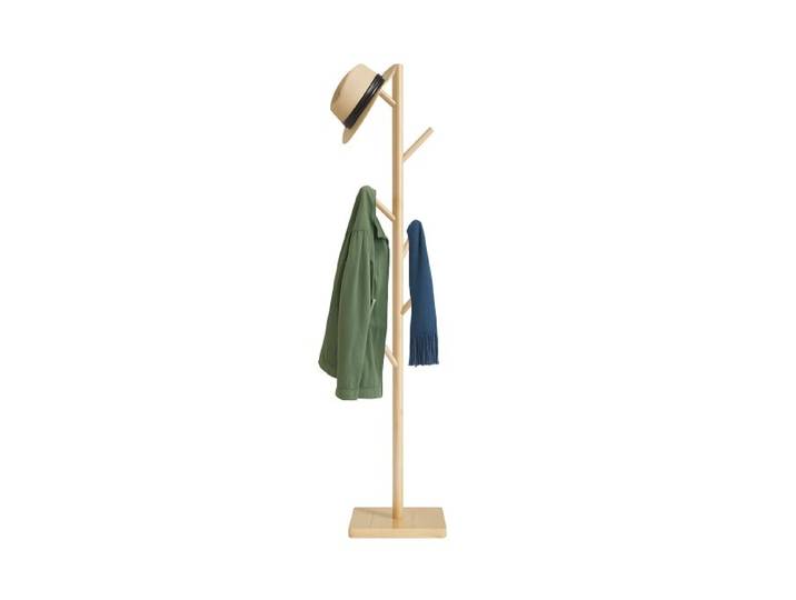 Relaxdays Garderobenständer Holz 8 Haken