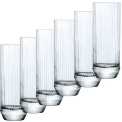 Tchibo - 6 Mäser Longdrinkgläser »Big Top« - transparent