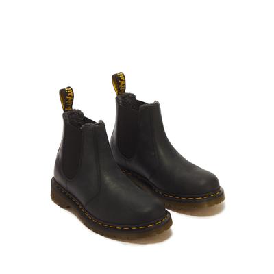Chelseaboots DR. MARTENS "2976 Wl", Damen, Gr. 39, Warmfutter, schwarz, Leder, Schuhe Chelseaboots, Stiefelette, Chelseaboots mit kuscheligem Warmfutter