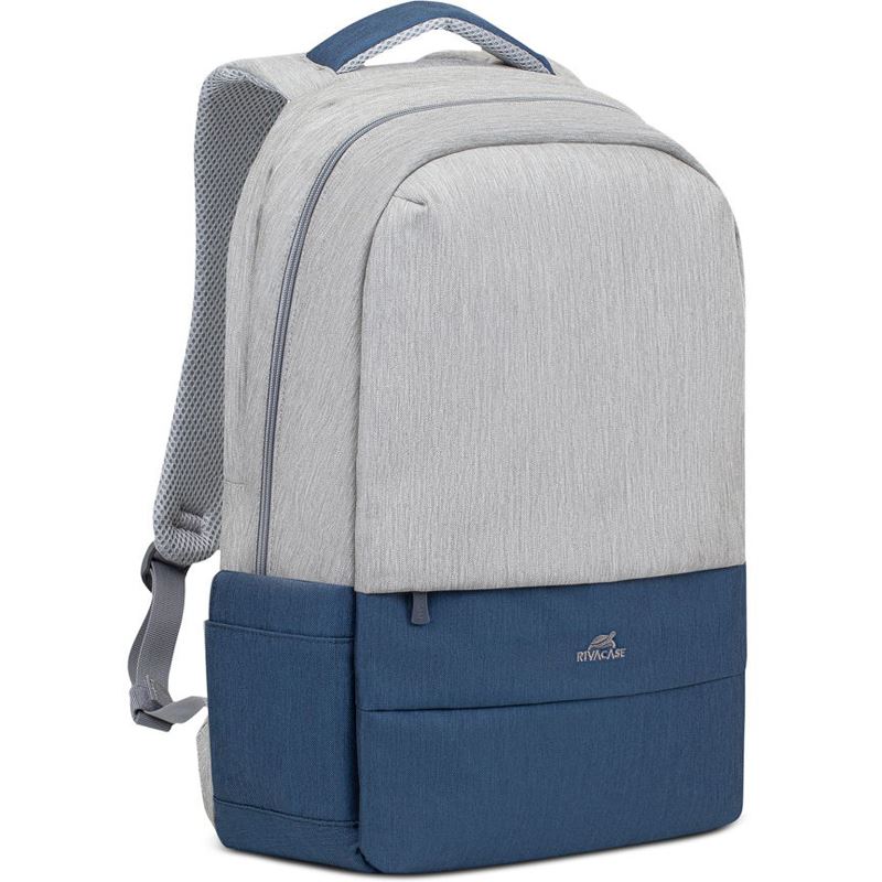 Riva Case NB Rucksack Prater 17.3" 7567 grau/dunkel blau