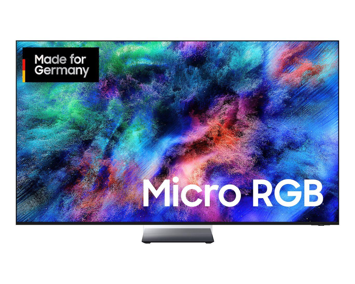 Samsung 75" Micro RGB R95H 4K Vision AI Smart TV (2026), 190,5 cm (75"), 3840 x 2160 Pixel, Micro RGB, Smart-TV, WLAN, Schwarz