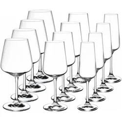 Villeroy & Boch Set 12tlg. Ovid, Weingläser, Transparent
