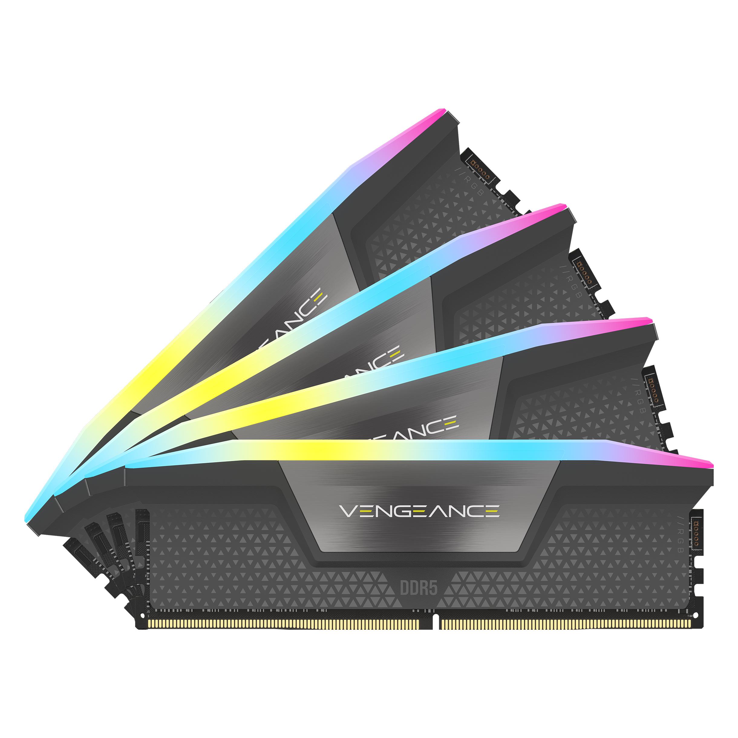 Corsair Vengeance RGB (2 x 8GB, 6000 MHz, DDR5-RAM, U-DIMM) (CMH16GX5M2E6000Z36)