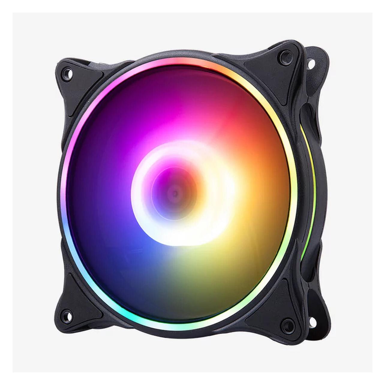 Hiditec VENTILADOR GAMING ARGB N18-ARGB BLACK 120MM (120 mm) (VGCH10008)