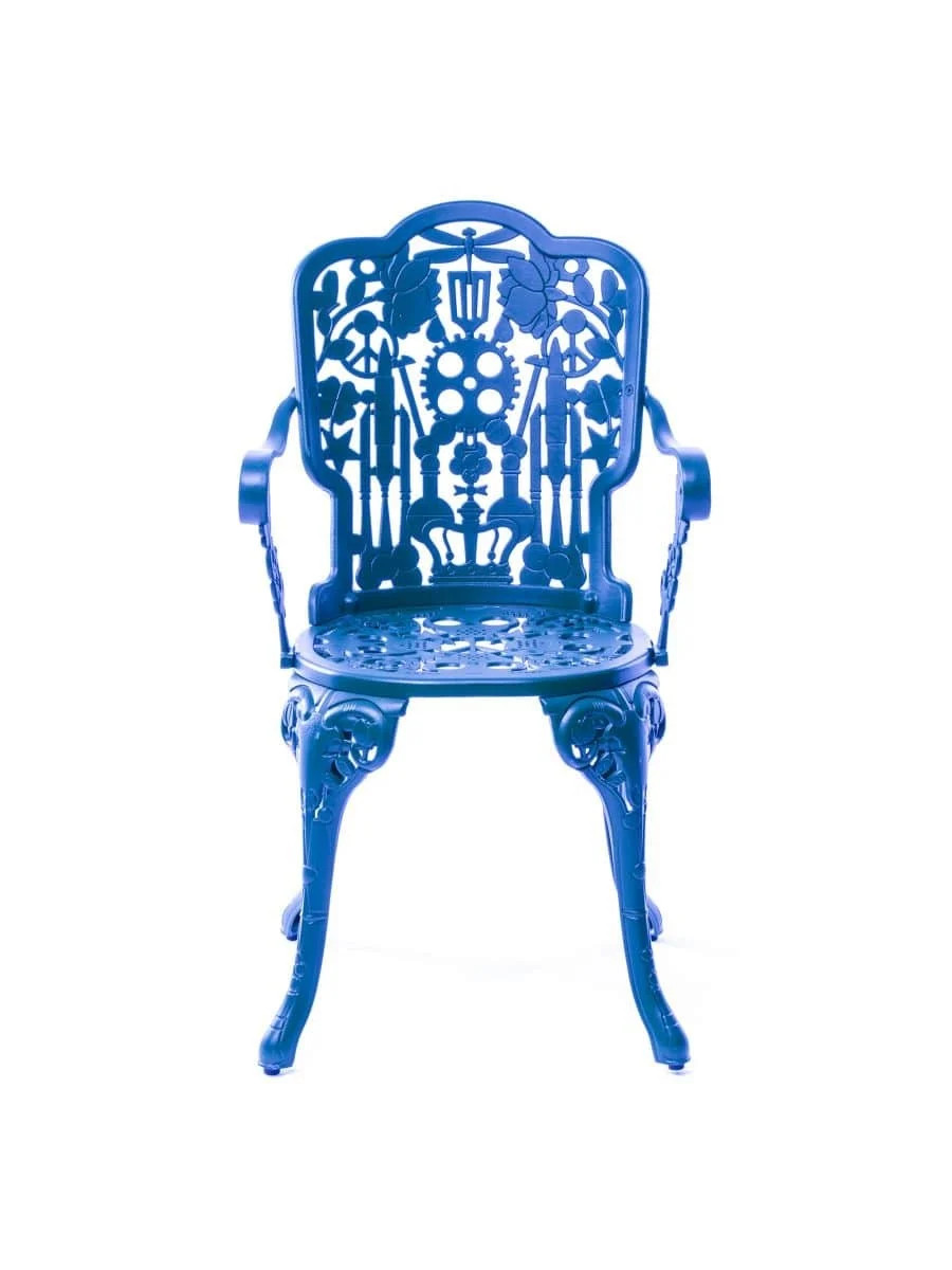 Seletti Industry armstoel sky blue