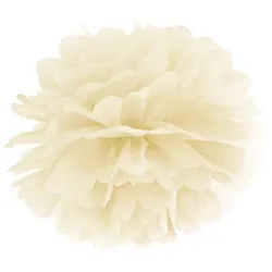 Pompom elfenbein 25 cm