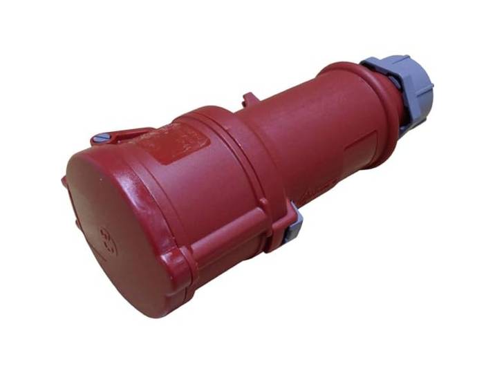 MENNEKES 4 Mennekes verlengkabel 3-polig + neutraal + aarde 16 A IP44 380 V referentie 15, grijs, rood