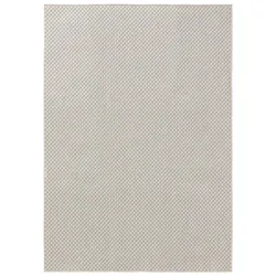 benuta Basic In- & Outdoor-Teppich Lou Weiß 80x150 cm - Teppich für Balkon, Terrasse & Garten