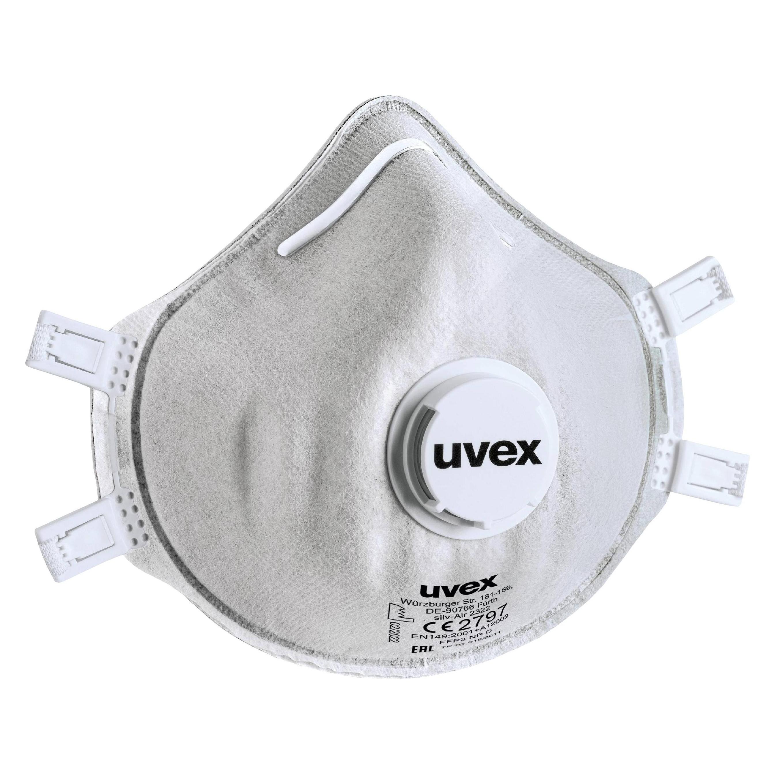 Uvex Formmaske silv-Air c 2322 FFP3 (FFP3) (8762322)