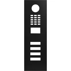 DoorBird D2104V Frontblende – Graphitschwarz