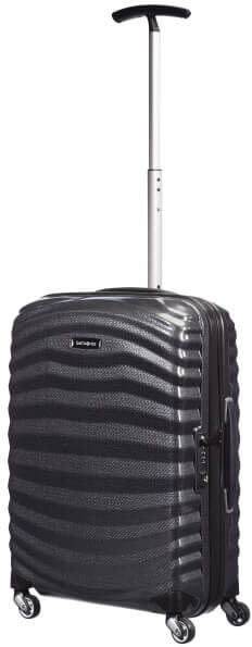 Samsonite Lite-Shock 55cm 4-Wheel Cabin Case - Black