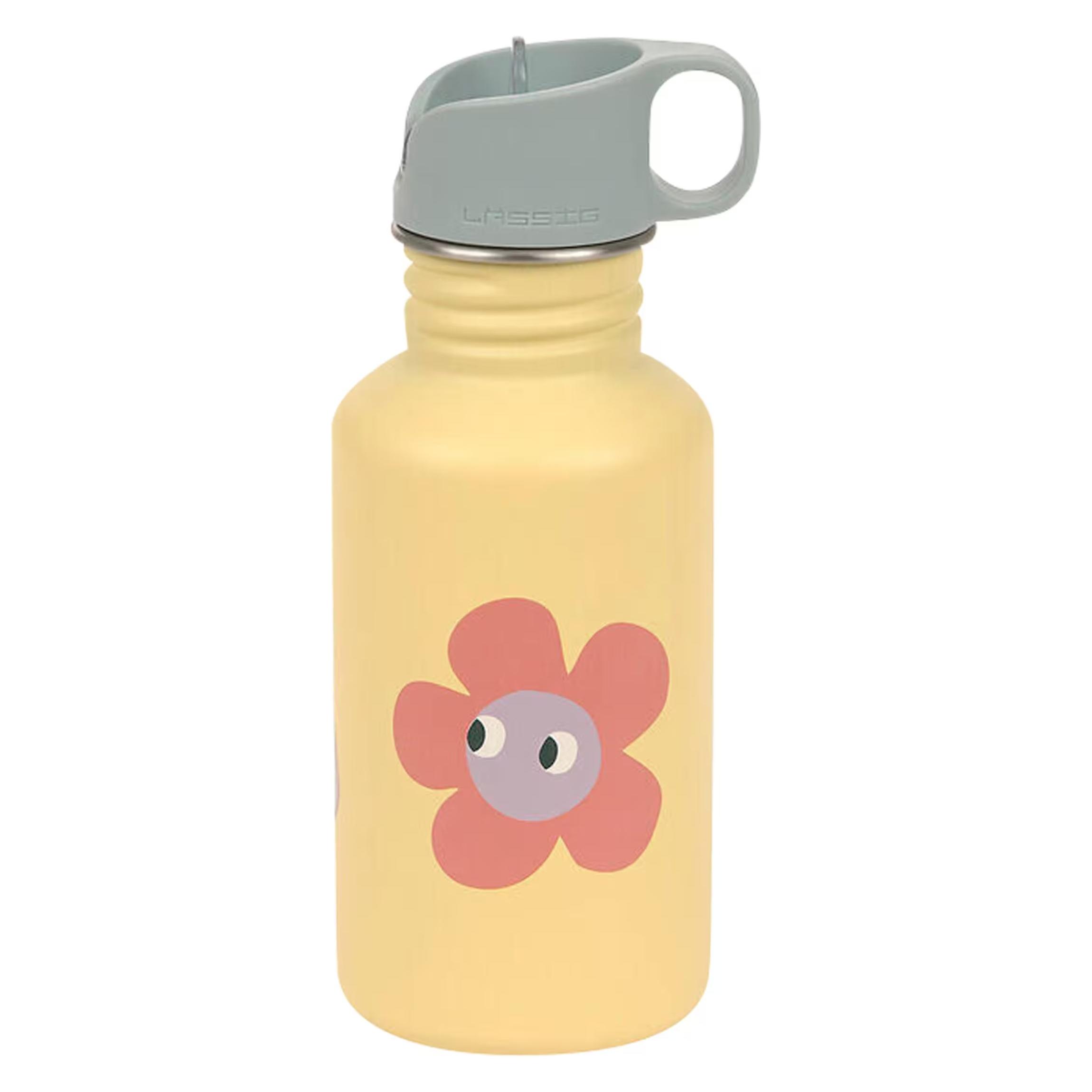 Lässig Lassig Bidon ze stali nierdzewnej z ustnikiem i uchwytem 500 ml Happy Trails Flower (0.50 l) (12100287050)