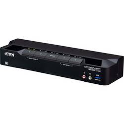 ATEN CS1924A KVMP-Switch 4-fach, DisplayPort, USB 3.0, 8K CS1924A-AT-G