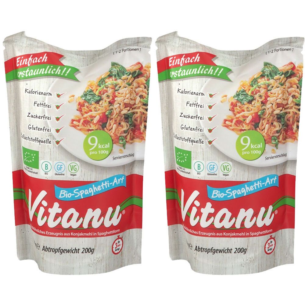 Vitanu Bio Spaghetti 2x200 g Sonstige