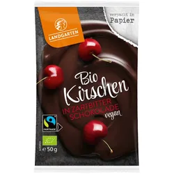 Kirsche in Zartbitter-Schokolade FairTrade 50g