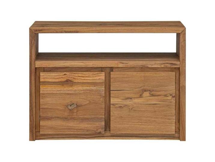 Bahut/Commode couloir - Brun SWEETY Buffet 80x30x60cm - bois de teck massif CL83337146081