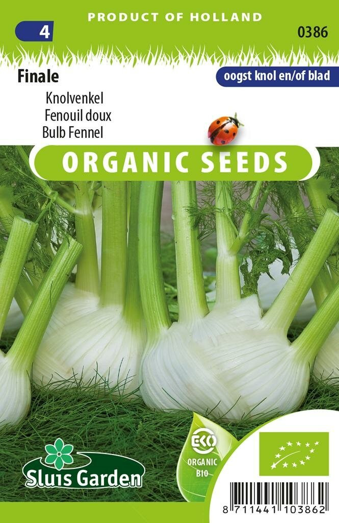 Sluis Garden Biologische Knolvenkel zaden Finale