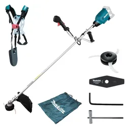 Makita Akku Freischneider 2x18V 1000W Schnittkreis 43cm Zweihandgriff DUR369AZX6
