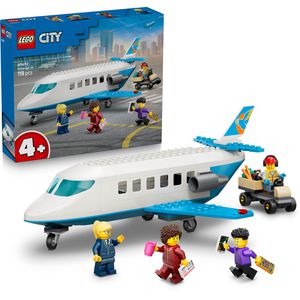 LEGO City 60492 Passagierjet, ab 4 Jahre, 118 Teile