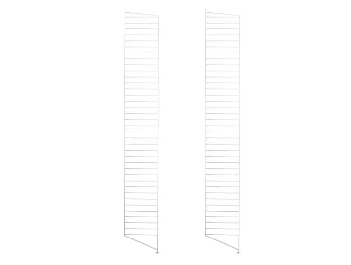 String - Bodenleiter für String Regal 200 x 30 cm (2er Set), weiss