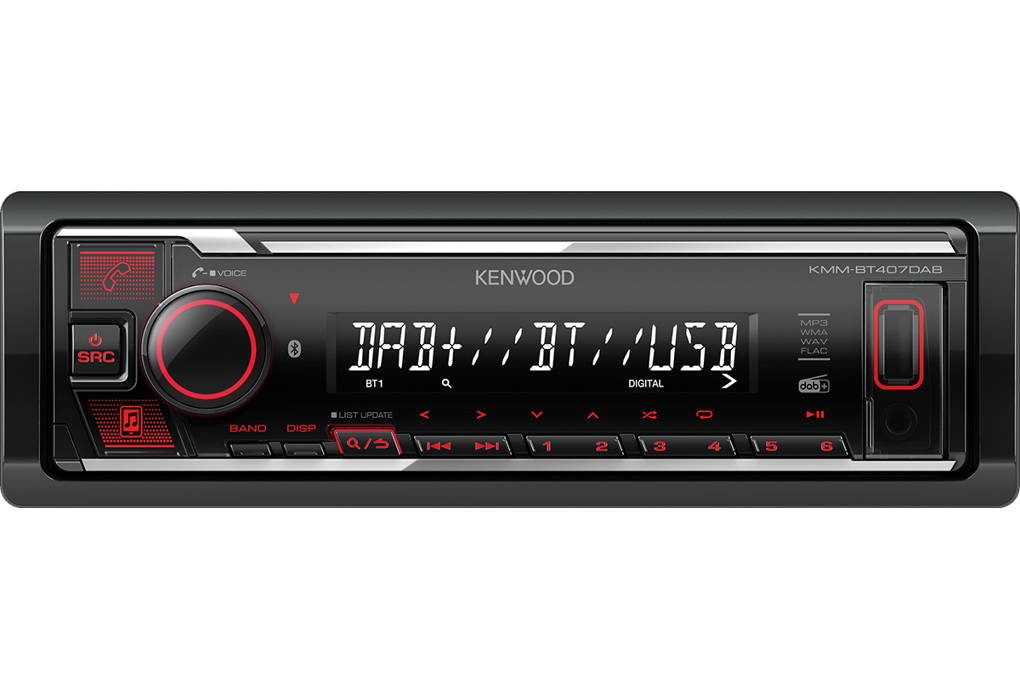 Kenwood KMM-BT407DAB inkl. DAB Antenne