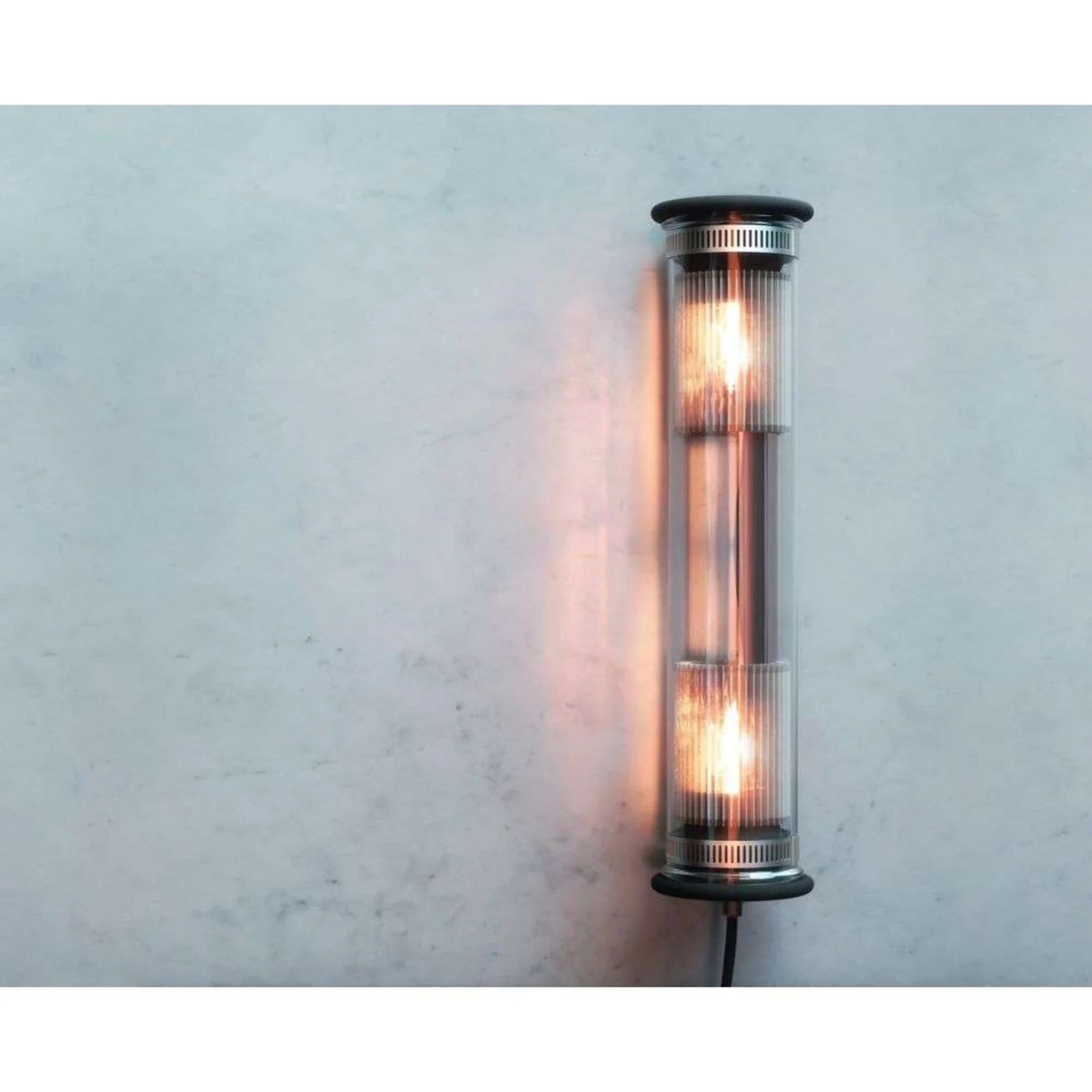DCW In The Tube 100-500 Wandlamp Silver-Silver Mesh van Glas