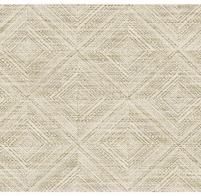 Seabrook Designs Leigh Diamond Non-Woven Unpasted Wallpaper