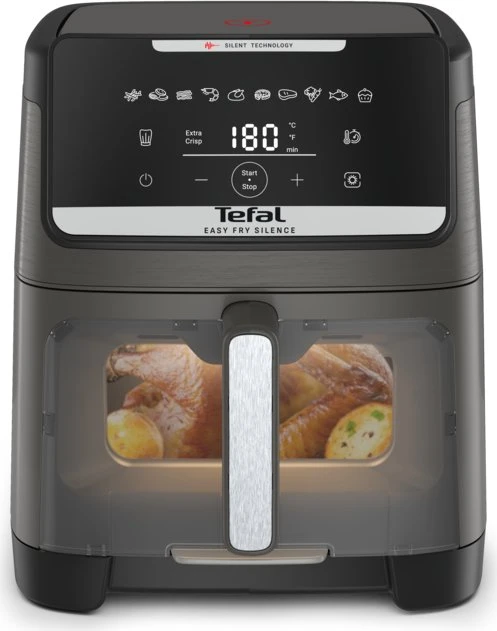 Tefal EY846HE0 Easy Fry Silence Grey