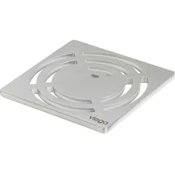 Viega Advantix Rost 492304 Visign RS3, 94x94mm, massiv, Edelstahl 1.4301