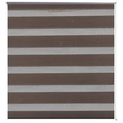 Helloshop26 - Braunes lichtdurchlässiges Rolllo 60 x 120 cm Fenster Vorhang Sichtschutz Rollladen