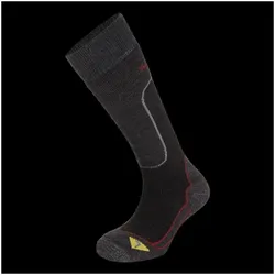 Salewa, Unisex, Sportsocken, All Mountain Socken (35 - 37), Rot, Schwarz