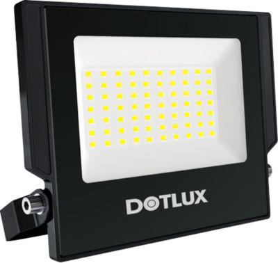 Dotlux LED-Strahler FLOOReco 50 W, 4000 K, IP66, schwarz