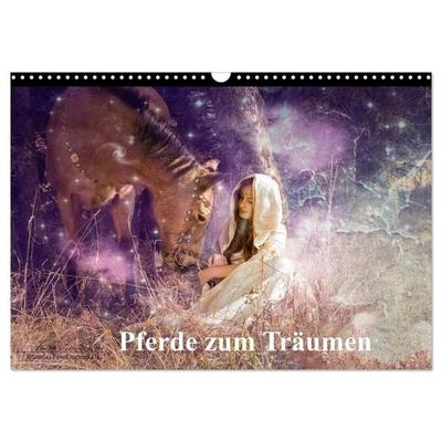 Pferde zum Träumen (Wandkalender 2026 DIN A3 quer), CALVENDO Monatskalender