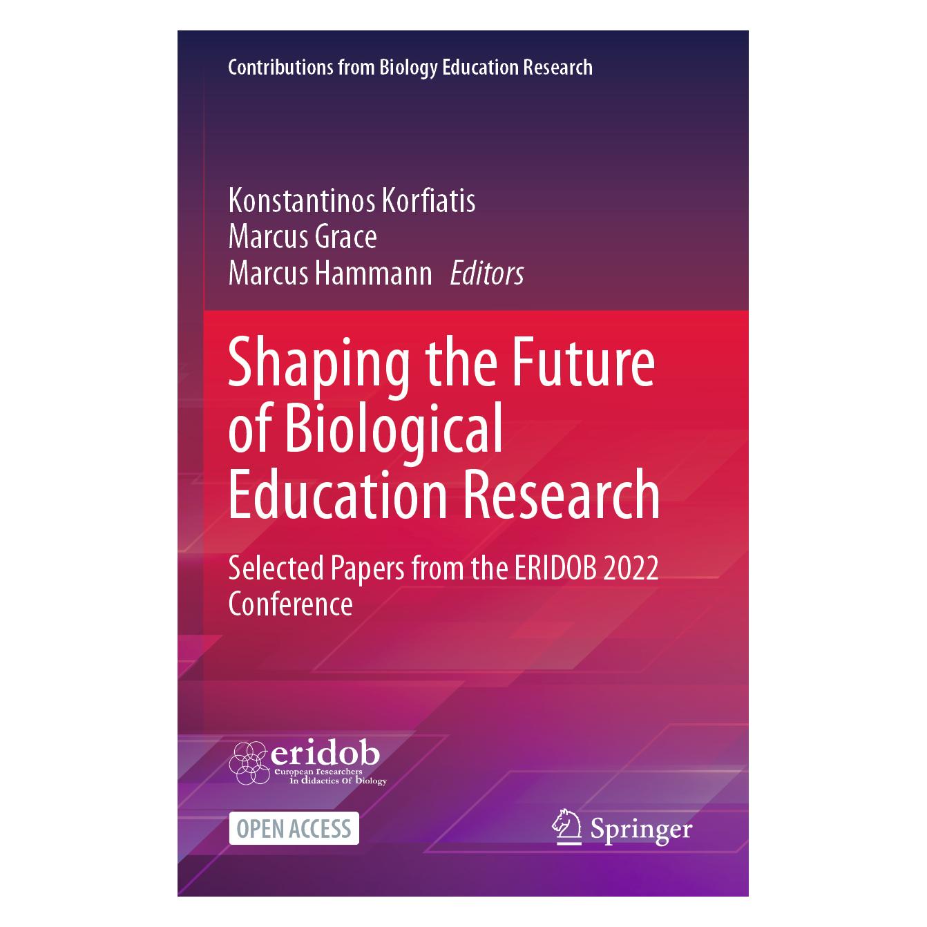 Springer Shaping the Future of Biological Education Research (Englisch, Softcover, Konstantinos Korfiatis, Marcus Grace, Marcus Hammann) (56966622)