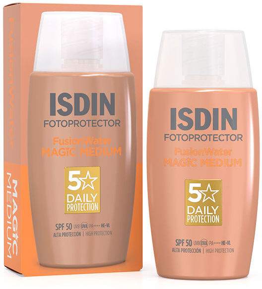 Isdin Photoprotecteur fusion aquarelle SPF50 #medium
