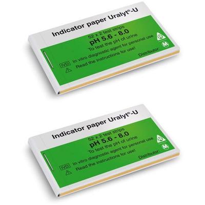 Uralyt-U Indikatorpapier 2x 2x52x2 St Teststreifen