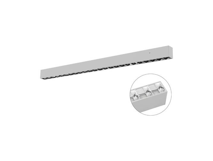 EVN LED Deckenleuchte Munus, alu / grau / zink, Aluminium, Modern