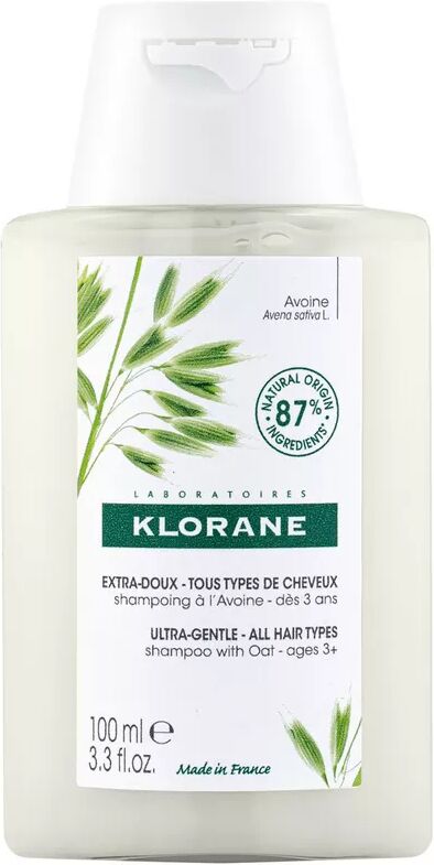 KLORANE - Shampoo, Hafer, 100  ml, Weiss