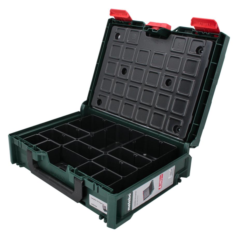 Metabo metaBOX 118 Organizer System Werkzeug Koffer ( 626897000 ) Stapelbar (626897000)